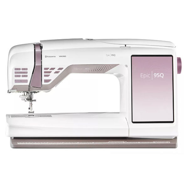 Runout Model! Husqvarna Viking Epic 95Q Sewing and Quilting Machine