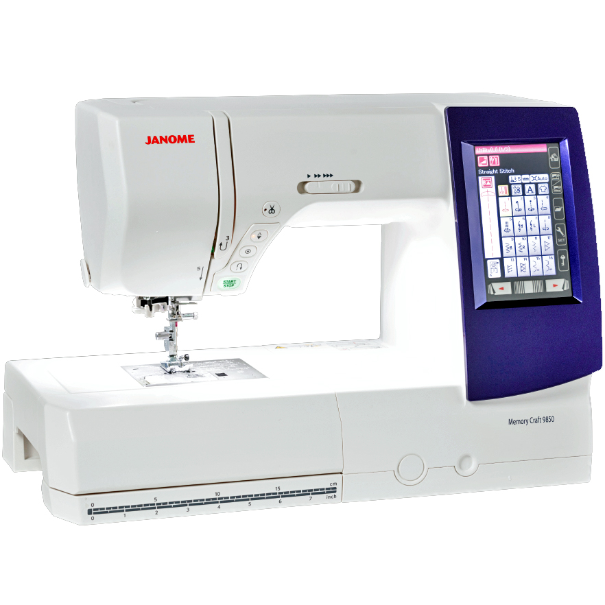Janome MC9850 Sewing & Embroidery
