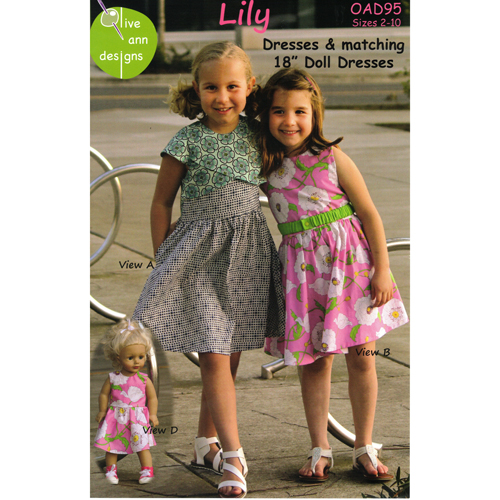 Lily Dress by Olive Ann Designs