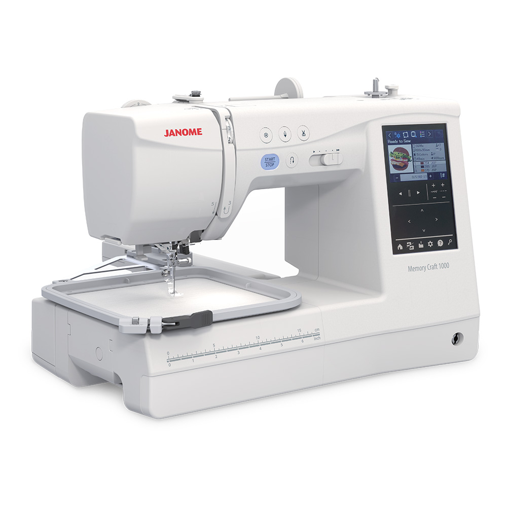 Janome Memory Craft 1000 Sewing and Embroidery Machine