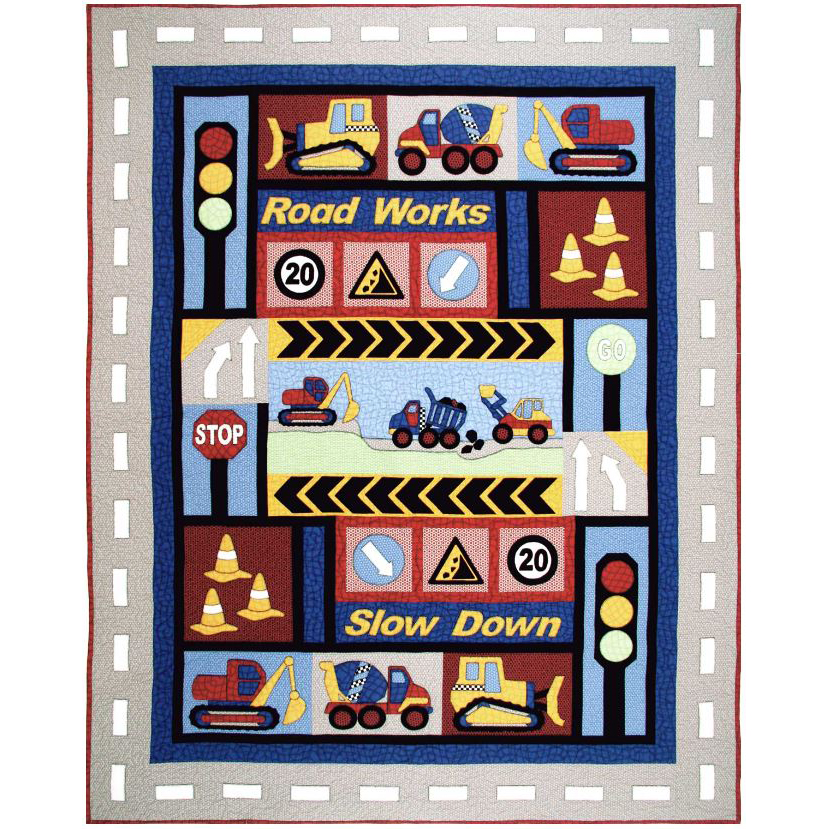 Poppa's Digger by Kids Quilts