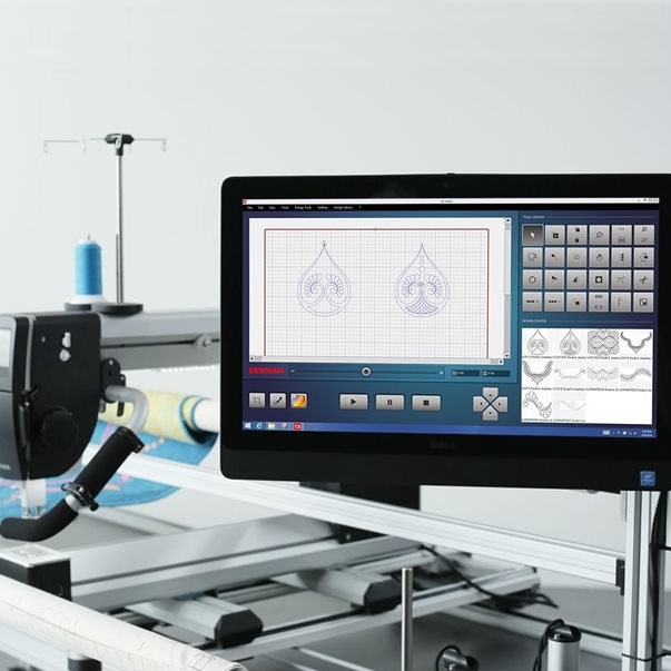 Bernina Q-Matic Longarm Quilting Automation System