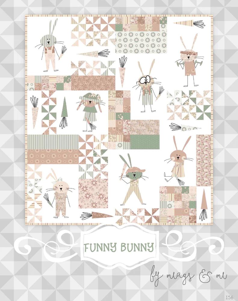 Funny Bunny Quilt Pattern by Meags & Me