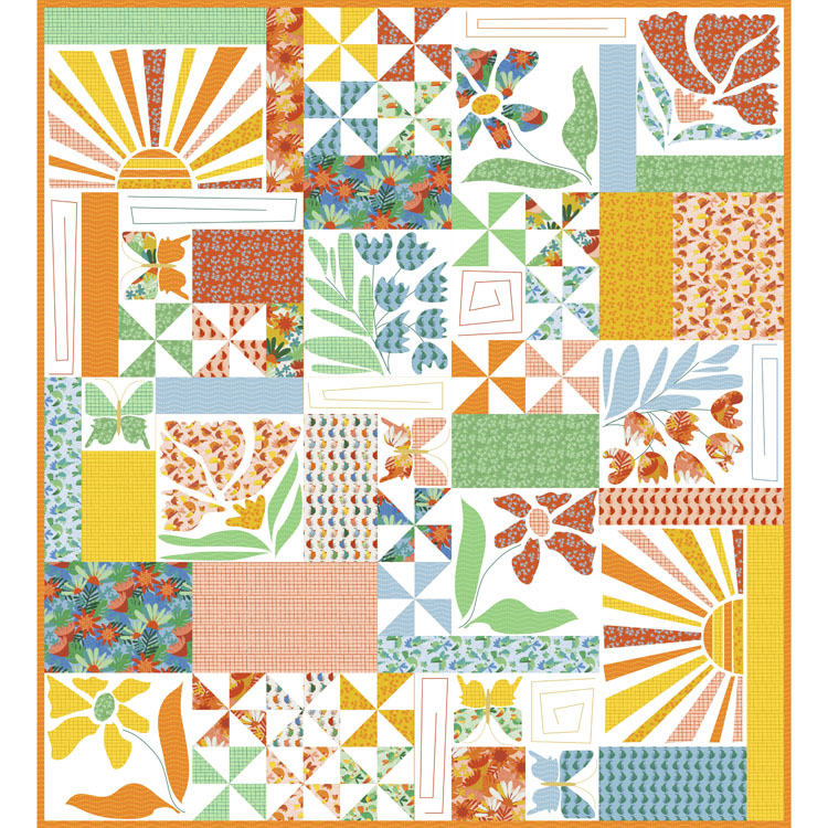 Midsummer Quilt Pattern by Meags & Me